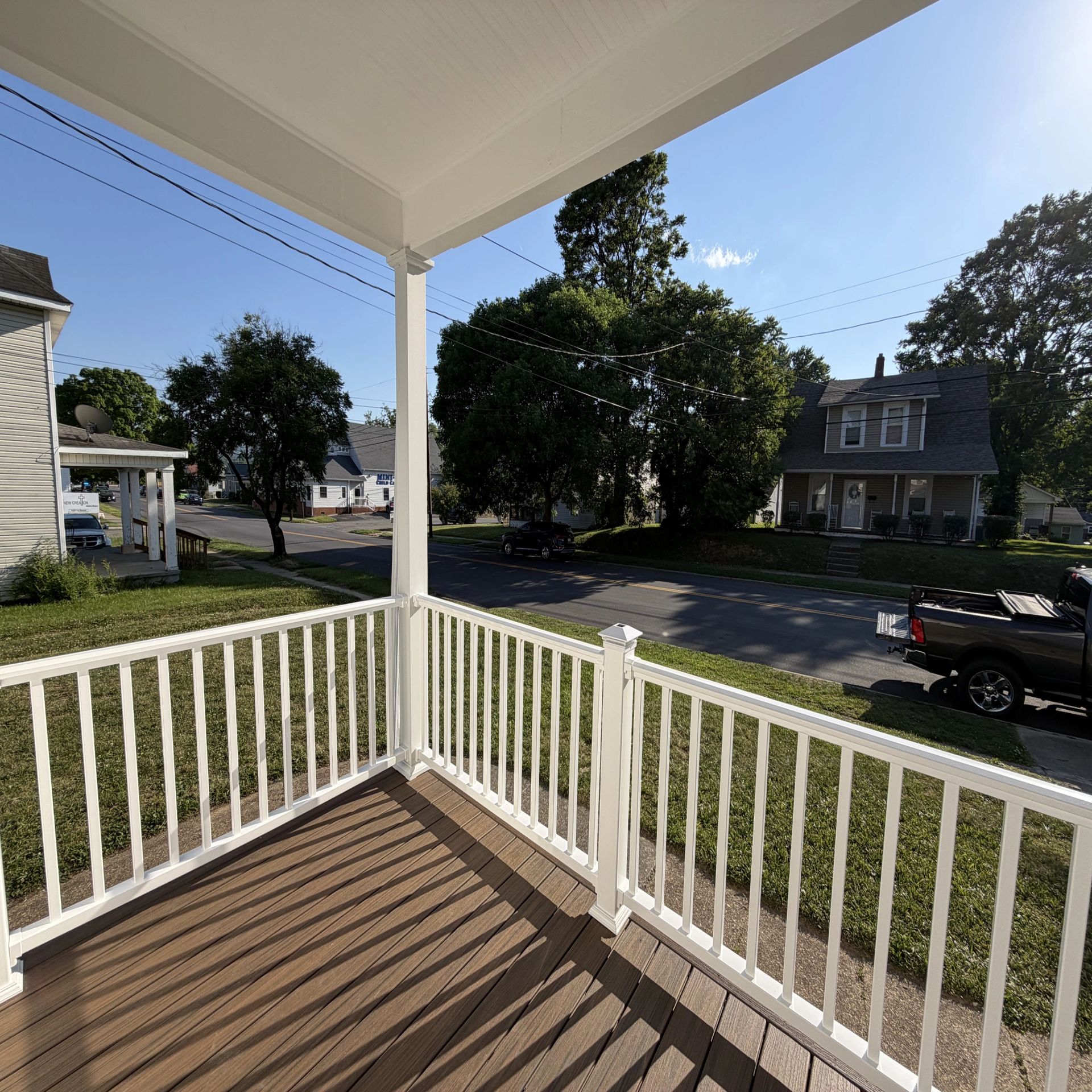 Iron Ridge Construction — custom porch railings